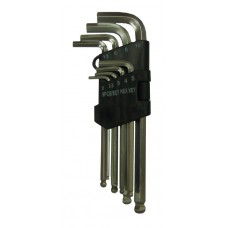 Набор инбусовых TORX ключей CrV 1,5-10мм (набор 9шт)